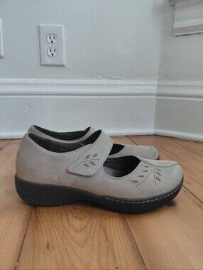 Dansko Taupe Brown Suede Mary Jane  size 40